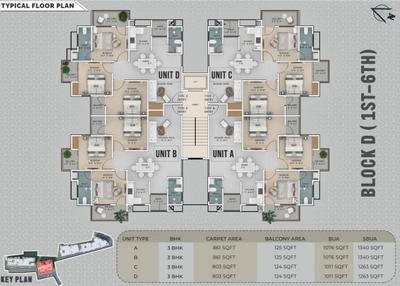 Project Image of 1097.0 - 1466.0 Sq.ft 2 BHK Apartment for buy in Royal Residency 