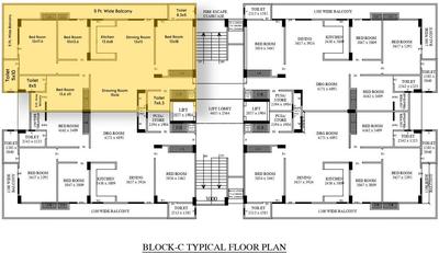 Project Image of 975 Sq.ft 2 BHK Apartment / Flat for sale in Raj Nagar Extension for Rs. 7500000