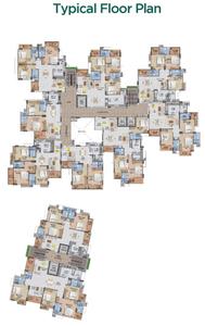 Project Image of 1278.0 - 2470.0 Sq.ft 2 BHK Apartment for buy in Veegaland Green Capitol