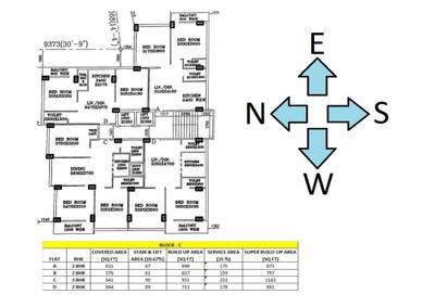 Project Image of 797.0 - 1524.0 Sq.ft 2 BHK Apartment for buy in Om Sai Garden Apartment