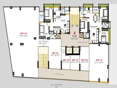 Project Image of 879 Sq.ft 2 BHK Apartment / Flat for sale in Narolgam for Rs. 3650000