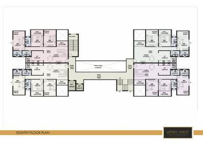 Project Image of 1674.0 - 1686.0 Sq.ft 3 BHK Apartment for buy in Upper Crest