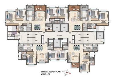 Project Image of 980 Sq.ft 2 BHK Apartment / Flat for sale in Powai for Rs. 38000000