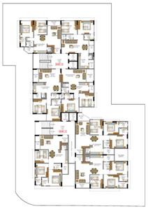 Project Image of 685.88 - 952.07 Sq.ft 2 BHK Apartment for buy in Shreenathji Rudra Exotica