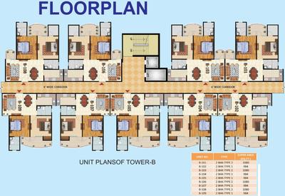 Project Image of 984.0 - 1450.0 Sq.ft 2 BHK Apartment for buy in Oxirich New Delhi Extension