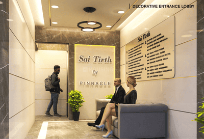 Project Image of 415.0 - 820.0 Sq.ft 1 RK Apartment for buy in Pinnacle Sai Tirth Phase II