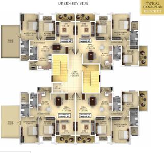 Project Image of 764.24 - 1614.59 Sq.ft 1 BHK Apartment for buy in Classic Zion Square 2 Block G