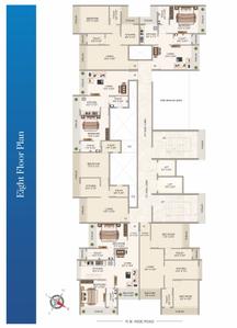 Project Image of 370.6 - 535.99 Sq.ft 1 BHK Apartment for buy in Mahavir Presidential