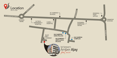 Project Image of 1212.0 - 1437.0 Sq.ft 3 BHK Apartment for buy in Sai Amber Ajay Palace