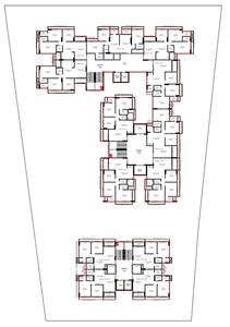 Project Image of 574.69 - 834.53 Sq.ft 2 BHK Apartment for buy in Green Garnet