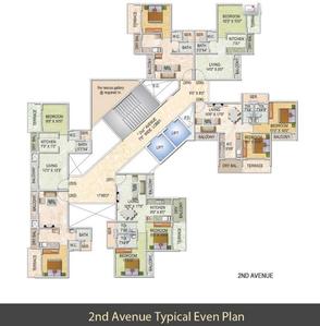 Project Image of 685.0 - 1375.0 Sq.ft 1 BHK Apartment for buy in Monarch Imperial