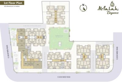 Project Image of 559.08 - 843.89 Sq.ft 2 BHK Apartment for buy in Al Falah Elegance