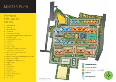 Project Image of 525.0 - 1300.0 Sq.ft 1 BHK Apartment for buy in Provident Park Square Phase 1