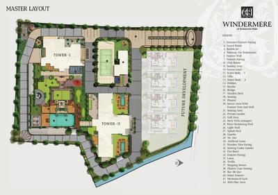 Project Image of 4018.0 - 4492.0 Sq.ft 4 BHK Apartment for buy in Vascon Windermere Phase 1