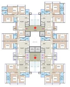 Project Image of 1845 Sq.ft 3 BHK Apartment / Flat for sale in Zundal for Rs. 7900000