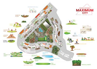 Project Image of 430.01 - 615.48 Sq.ft 1 BHK Apartment for buy in Raunak Maximum City