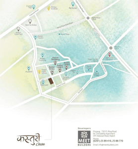 Project Image of 1085.0 - 1111.0 Sq.ft 3 BHK Apartment for buy in Meet Kasturi Casa