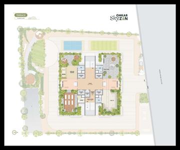 Project Image of 0.0 - 1095.66 Sq.ft 3 BHK Apartment for buy in Omkar Skyzen