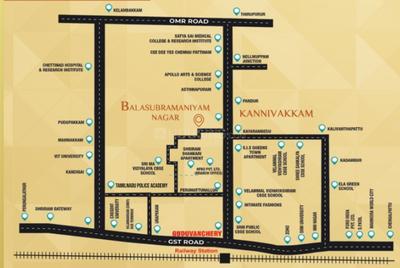 Project Image of 800.0 - 1306.0 Sq.ft Residential Plot Plot for buy in SM Balasubramaniyam Nagar