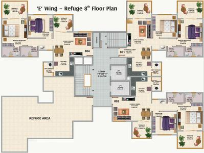 Project Image of 358.0 - 632.0 Sq.ft 1 BHK Apartment for buy in Saakshi Parvatara Phase 1