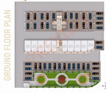 Project Image of 993.0 - 1028.0 Sq.ft 2 BHK Apartment for buy in Taj MS Majestic