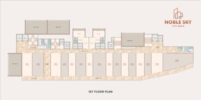 Project Image of 308.06 - 640.45 Sq.ft 1 BHK Apartment for buy in Paradise Noble Sky