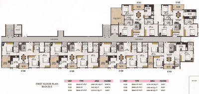 Project Image of 939 Sq.ft 2 BHK Apartment / Flat for sale in Porur for Rs. 8400000
