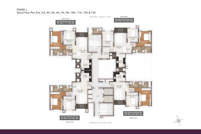 Project Image of 647.13 - 1516.76 Sq.ft 2 BHK Apartment for buy in Geras World of Joy M