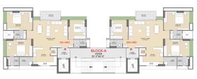 Project Image of 2115.0 - 3528.0 Sq.ft 3 BHK Apartment for buy in Laxmi Azzaro