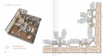 Project Image of 600 Sq.ft 2 BHK Apartment / Flat for sale in Palghar for Rs. 2100000
