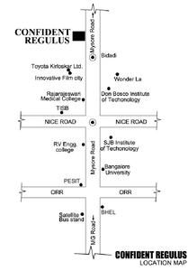 Confident Regulus Location Plan 1