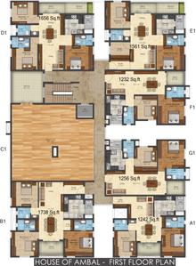 Project Image of 736.0 - 1088.0 Sq.ft 2 BHK Apartment for buy in Adroit House of Ambal