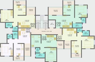 Shree Sukruti Cluster Plan 1