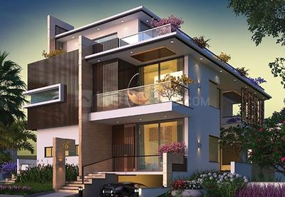 Concrete and Lime Light Parc Ville Elevation 1