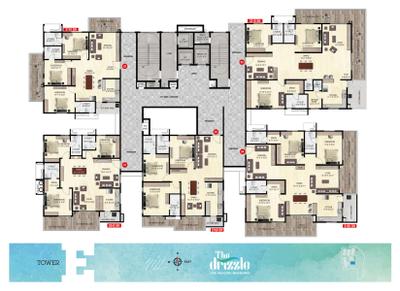 Project Image of 1585.0 - 3210.0 Sq.ft 3 BHK Apartment for buy in Ananda The Drizzle