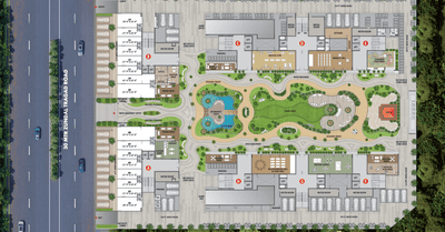 Project Image of 1575.0 - 2484.0 Sq.ft 2 BHK Apartment for buy in The Park
