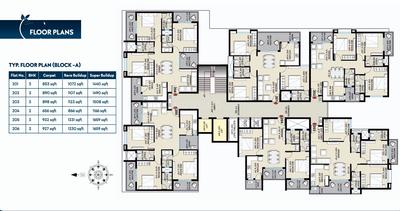 Project Image of 656.0 - 932.0 Sq.ft 2 BHK Apartment for buy in Bhardwaj Sky Phase 1
