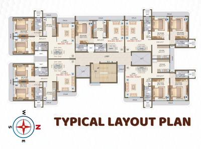 Project Image of 493.0 - 745.0 Sq.ft 1 BHK Apartment for buy in Aishwarya Optima