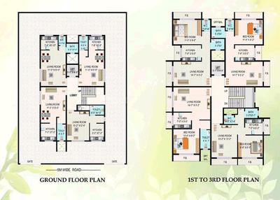Project Image of 400.0 - 660.0 Sq.ft 1 BHK Apartment for buy in Shree Om Om Apartment