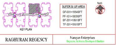 Project Image of 1692.0 - 1954.0 Sq.ft 3 BHK Apartment for buy in Narayan Raghuram Regency