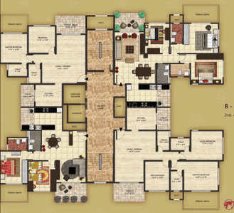 Project Image of 0.0 - 1165.0 Sq.ft 2 BHK Apartment for buy in Mantri Eternity
