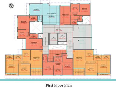 Project Image of 371.79 - 895.0 Sq.ft 1 BHK Apartment for buy in Haware Elinor