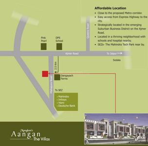 Project Image of 1080.0 - 2500.0 Sq.ft 3 BHK Villa for buy in Manglam Aangan The Villas
