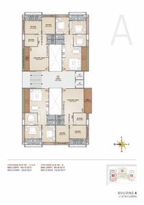 Project Image of 1940 Sq.ft 3 BHK Apartment / Flat for sale in Pal Gam for Rs. 8245940