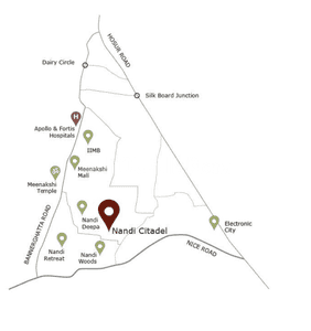 Project Image of 999 Sq.ft 2 BHK Apartment / Flat for sale in Akshayanagar for Rs. 11600000