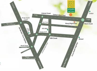 Project Image of 379.0 - 1033.0 Sq.ft 1 BHK Apartment for buy in Nisarg Vatika Phase II