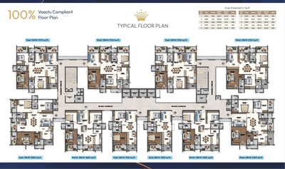 Project Image of 1235.0 - 2350.0 Sq.ft 2 BHK Apartment for buy in Vasavi Crown East