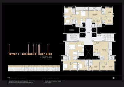 Project Image of 643.14 - 1230.75 Sq.ft 2 BHK Apartment for buy in Majestique 27 Grand Residences Tower 1