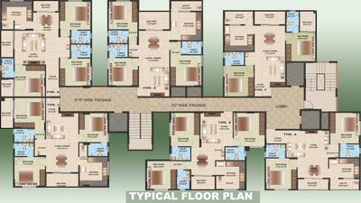 Project Image of 1064.0 - 1522.0 Sq.ft 2 BHK Apartment for buy in Sowparnika Elania