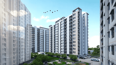 Project Image of 646.0 - 1004.0 Sq.ft 1 BHK Apartment for buy in Sangati Phase 1
